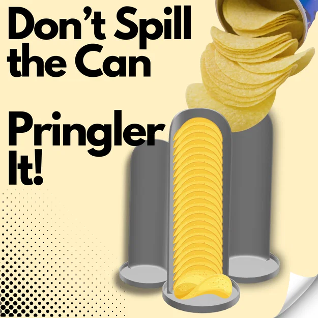 The Pringler - Dụng cụ lấy Pringles khỏi lon & đậy kín lại - Image 1