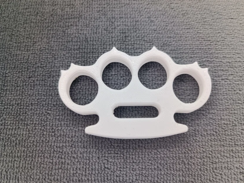 Mô hình tay gấu 6 gai nhọn (Defense Knuckles) tự in 3D - Image 1