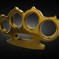 Mô hình tay gấu 6 gai nhọn (Defense Knuckles) tự in 3D - Thumbnail 2