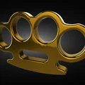 Mô hình tay gấu bảo vệ (Defense Knuckles) cổ điển in 3D - Thumbnail 2