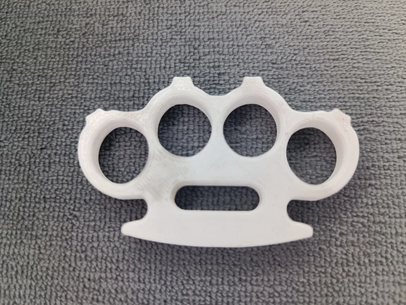 Mô hình tay đấm thép tự vệ (Defense Knuckles) in 3D - Image 1