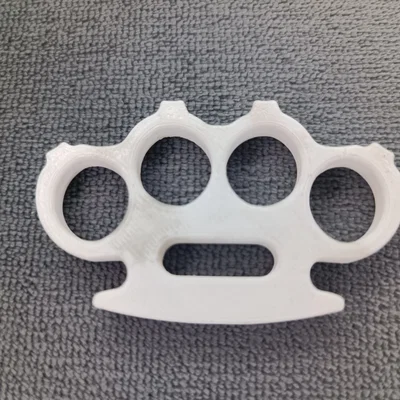 Mô hình tay đấm thép tự vệ (Defense Knuckles) in 3D