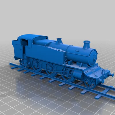 Mô hình đầu tàu xe lửa GWR 61xx (6100 Class) chi tiết cho in 3D