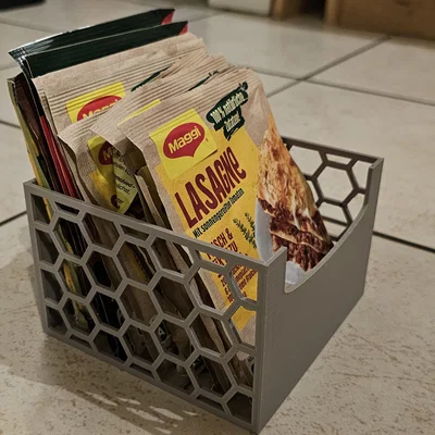 Hộp đựng gói Maggi & Knorr cấu trúc Honeycomb (tổ ong)