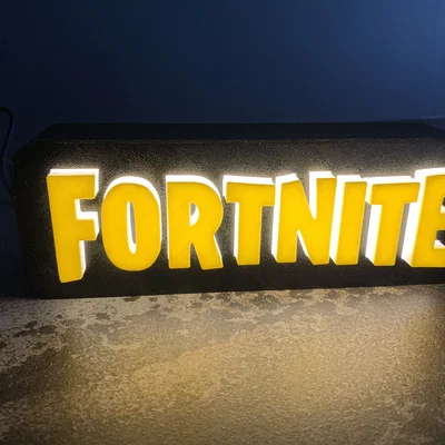 Đèn logo FORTNITE (FORTNITE Logo Lamp)