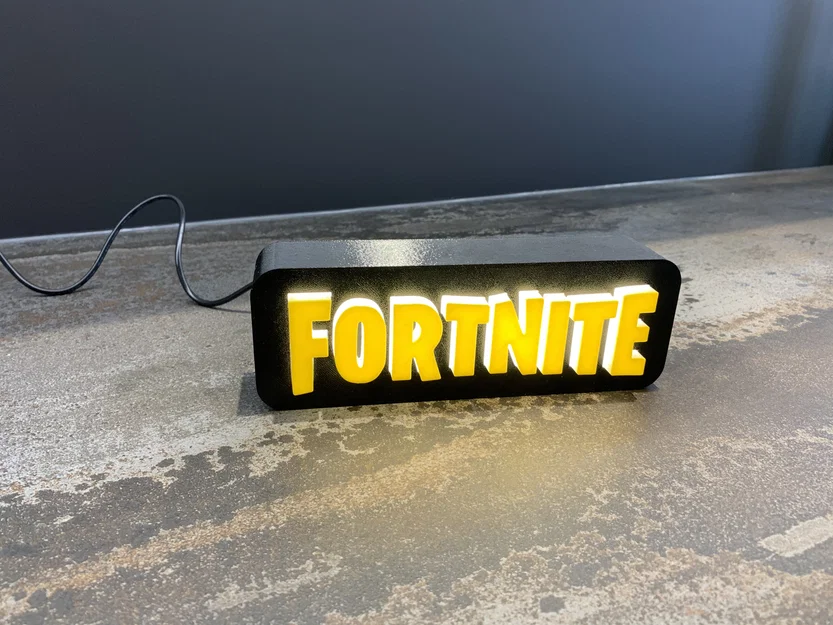 Đèn logo FORTNITE (FORTNITE Logo Lamp) - Image 2