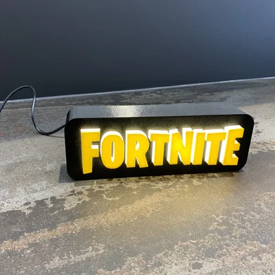 Đèn logo FORTNITE (FORTNITE Logo Lamp)