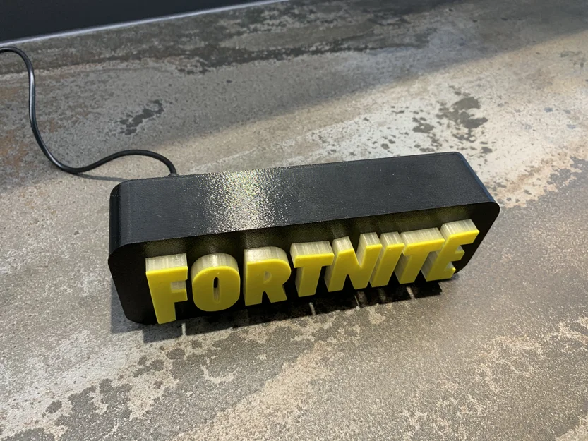 Đèn logo FORTNITE (FORTNITE Logo Lamp) - Image 3
