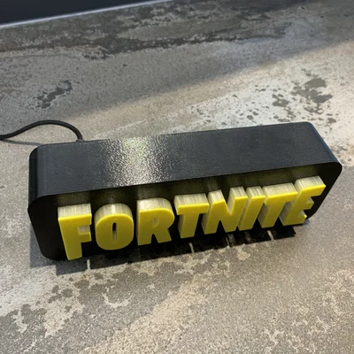 Đèn logo FORTNITE (FORTNITE Logo Lamp)