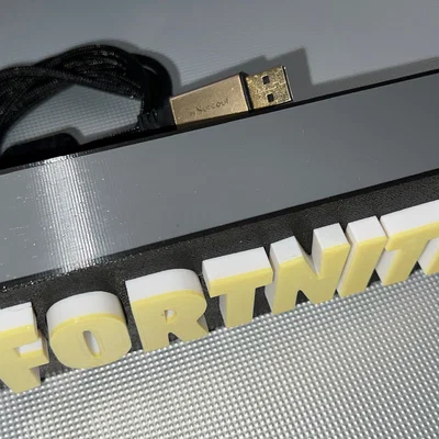 Logo LED Fortnite