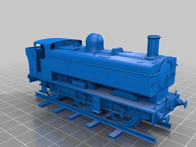 Mô hình đầu tàu xe lửa hơi nước cổ điển GWR 5700 Class 3D - Image 1