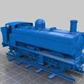Mô hình đầu tàu xe lửa hơi nước cổ điển GWR 5700 Class 3D - Thumbnail 1