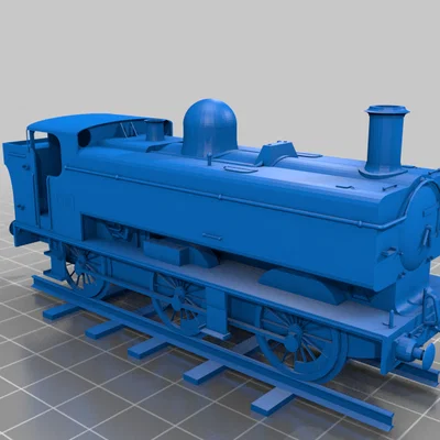 Mô hình đầu tàu xe lửa hơi nước cổ điển GWR 5700 Class 3D