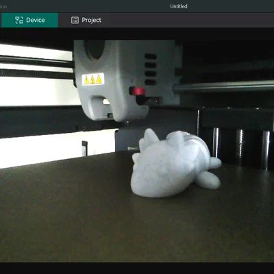 Flashforge Adventurer 5M - Gá camera Arducam