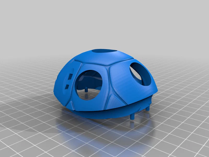 Mô hình Mario Blue Shell Trophy - Cúp trang trí độc lạ cho game thủ - Image 8