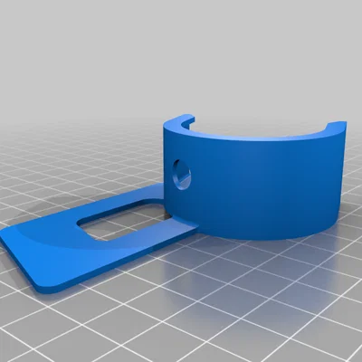 Giá treo nắp bình xăng ô tô tiện lợi - Tự in 3D tại nhà
