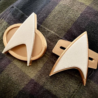 STAR TREK - DS9/VOY và NG - huy hiệu ghim (pin badges)