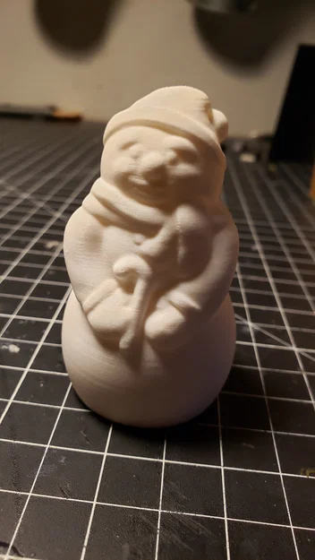 Mô hình người tuyết 3D đáng yêu không cần support (Support Free Snowman) - Image 1