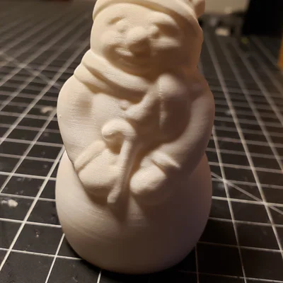 Mô hình người tuyết 3D đáng yêu không cần support (Support Free Snowman)