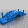 Mô hình cầu đá trang trí sa bàn 28mm - File in 3D chi tiết - Thumbnail 1
