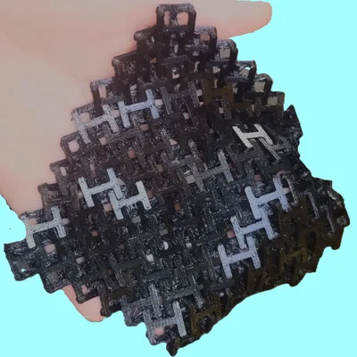 Mô hình vải giáp xích Chainmail in 3D linh hoạt và độc đáo