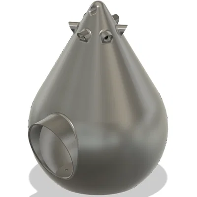 Tear Drop Bird House - Mô hình nhà cho chim in 3D cực xinh