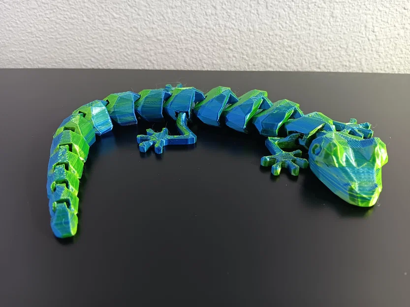 Mô hình Thằn lằn khớp nối Low Poly - Image 1