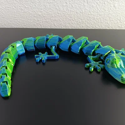 Mô hình Thằn lằn khớp nối Low Poly