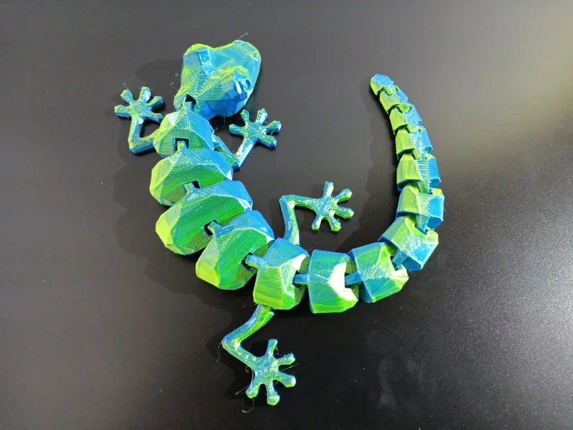 Mô hình Thằn lằn khớp nối Low Poly - Image 3