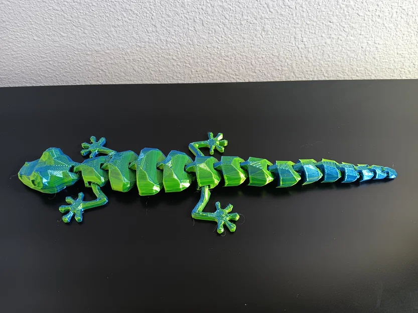 Mô hình Thằn lằn khớp nối Low Poly - Image 5