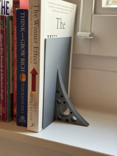 Kệ chặn sách 3D (Bookend) tối giản và bền bỉ - Image 1