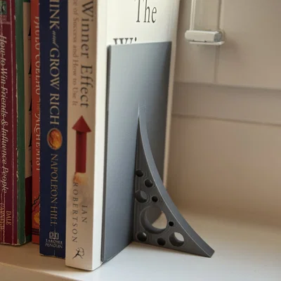 Kệ chặn sách 3D (Bookend) tối giản và bền bỉ