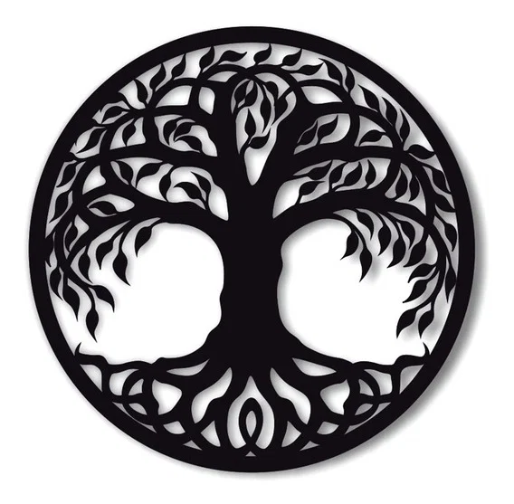 Mô hình Cây Sự Sống (Tree of Life) in 3D treo tường và làm móc khóa - Image 1