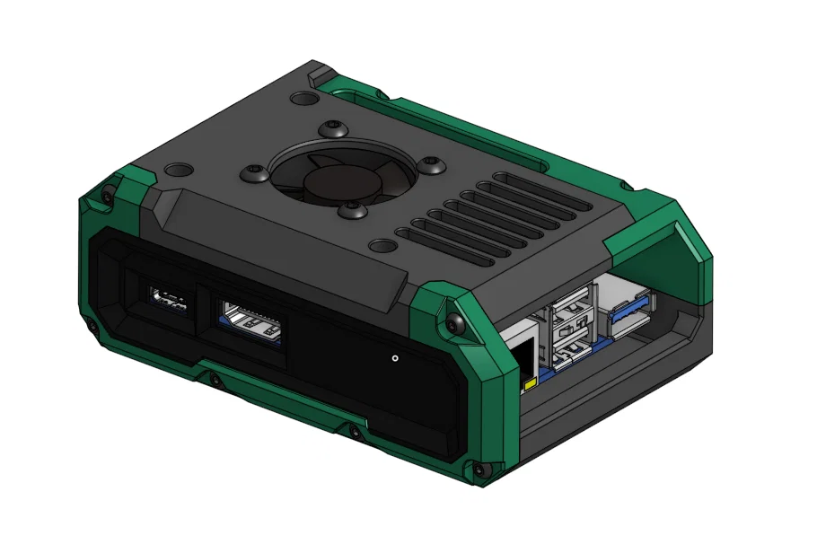Vỏ bảo vệ MKS PI Case thiết kế tối ưu cho quạt 3010 - Image 1