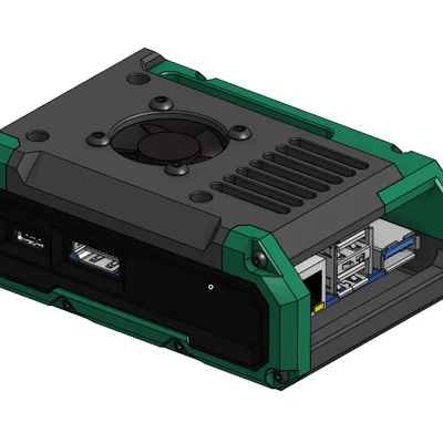 Vỏ bảo vệ MKS PI Case thiết kế tối ưu cho quạt 3010