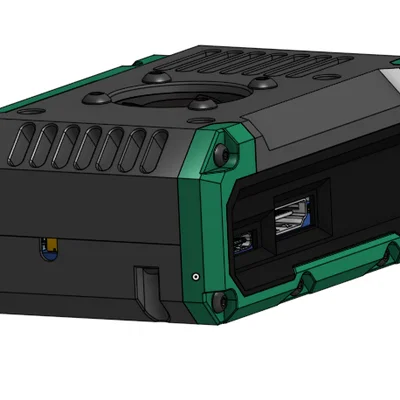Vỏ bảo vệ MKS PI Case thiết kế tối ưu cho quạt 3010