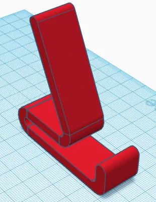 Giá đỡ điện thoại 3D (Mobile Stand) để bàn đơn giản, chắc chắn - Image 1