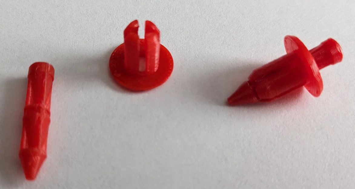 Chốt nhựa Automotive push pin (fastener) thay thế - Image 1