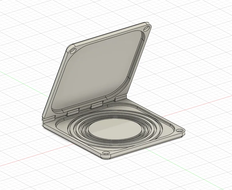 Hộp đựng kính lọc máy ảnh siêu mỏng in 3D (77mm - 45mm) - Image 2