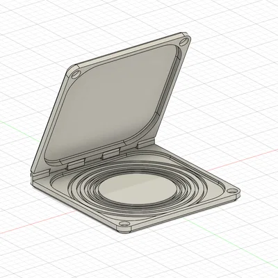 Hộp đựng kính lọc máy ảnh siêu mỏng in 3D (77mm - 45mm)