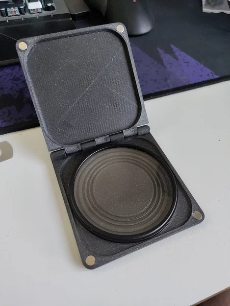 Hộp đựng kính lọc máy ảnh siêu mỏng in 3D (77mm - 45mm) - Image 4