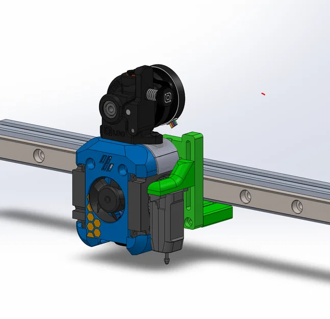 Ender 3 Neo MGN12H Mount DragonBurner/Mini StealthBurner kèm CR-Touch - Image 5