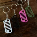 Móc khóa/Bông tai lưới tản nhiệt JEEP (JEEP Grill Keychain/Earring) - Thumbnail 1