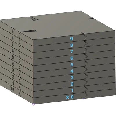 Hiệu chuẩn Input Shaping: Ringing Tower dạng cube (bản thay thế)