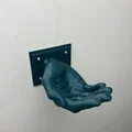 Móc treo tường hình bàn tay độc đáo - In 3D không cần hỗ trợ - Thumbnail 2
