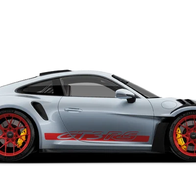 Móc khóa in 3D hình siêu xe Porsche GT3RS phong cách