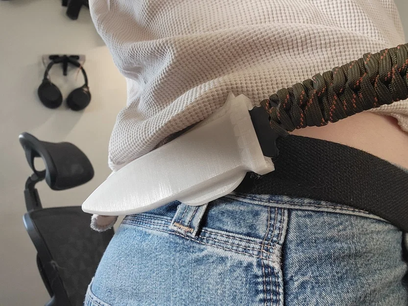 Vỏ dao (Knife Sheath) in 3D cho dao Ozark Trail đeo thắt lưng - Image 2
