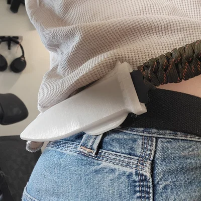 Vỏ dao (Knife Sheath) in 3D cho dao Ozark Trail đeo thắt lưng