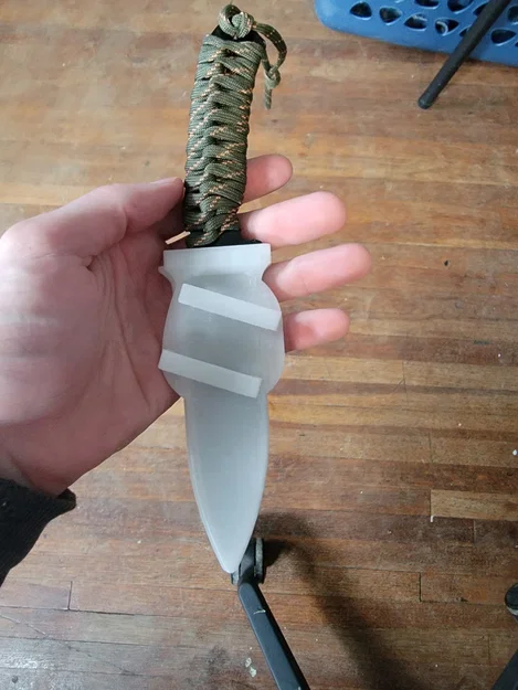 Vỏ dao (Knife Sheath) in 3D cho dao Ozark Trail đeo thắt lưng - Image 4