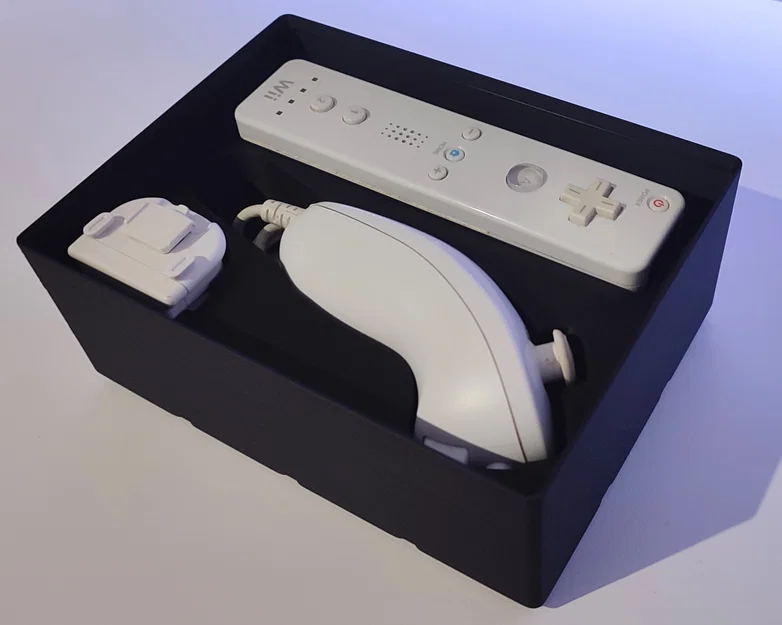 Khay Đựng Tay Cầm Wii Remote & Nunchuck Chuẩn Gridfinity - Image 1